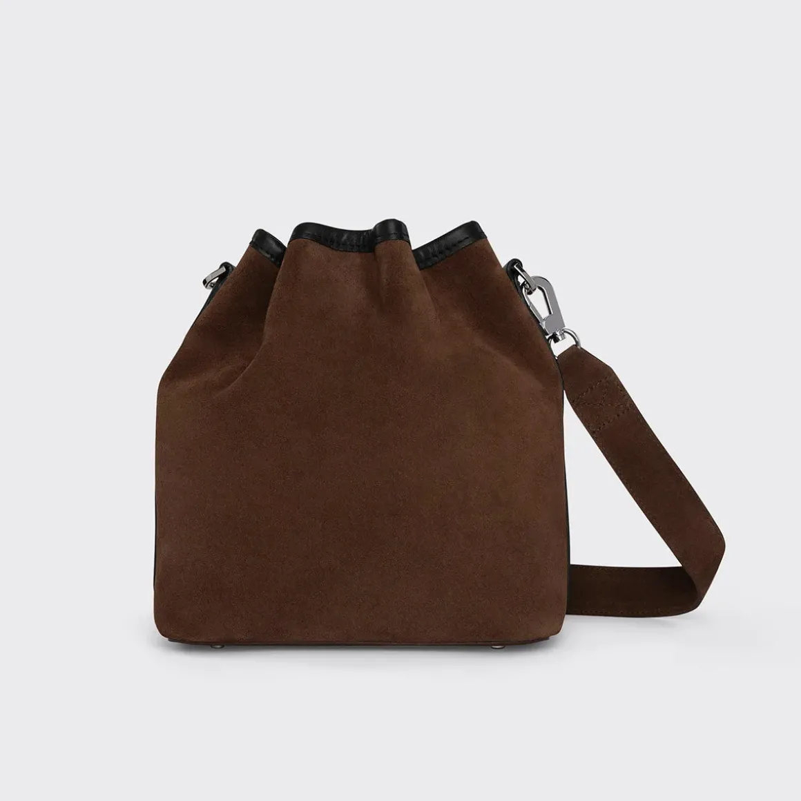 PIERRE HARDY ALPHA DAY MAXI BUCKET BAG Chocolate Best Sale