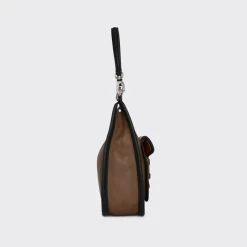PIERRE HARDY ALPHA DAY MISS BAG Tobacco,black Cheap