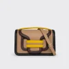 PIERRE HARDY ALPHA HANDBAG Beige,burgundy,yellow Discount