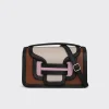 PIERRE HARDY ALPHA HANDBAG Camel,pink,white Fashion