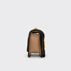 PIERRE HARDY ALPHA HANDBAG Beige,burgundy,yellow Discount