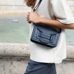 PIERRE HARDY ALPHA HANDBAG Black,navy Best Sale