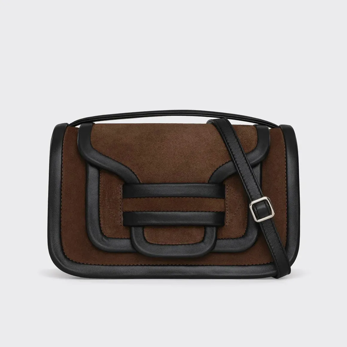PIERRE HARDY ALPHA MAXI HANDBAG Chocholate Clearance