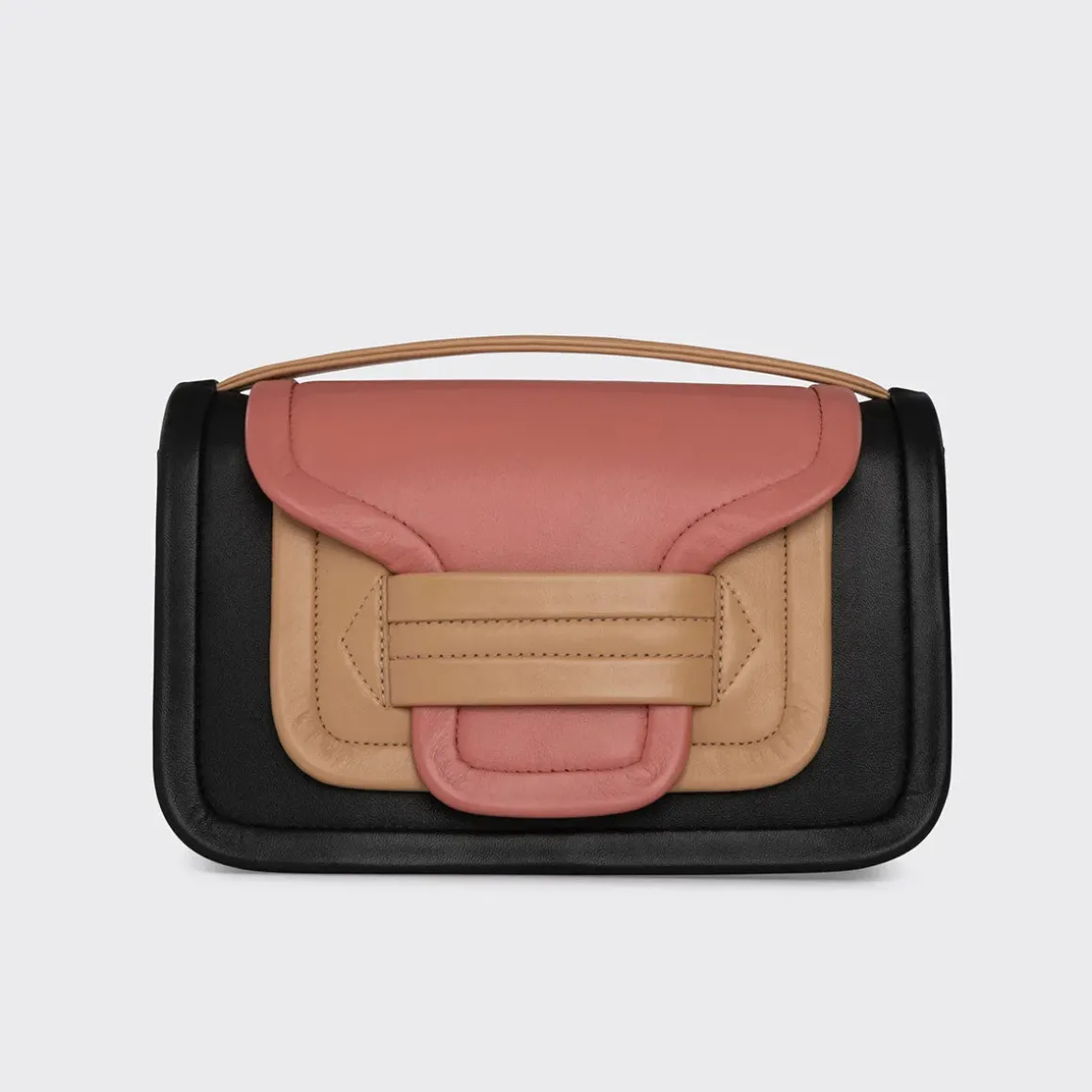 PIERRE HARDY ALPHA MAXI HANDBAG Blush,beige,black Store