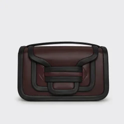PIERRE HARDY ALPHA MAXI HANDBAG Burgundy,black Shop
