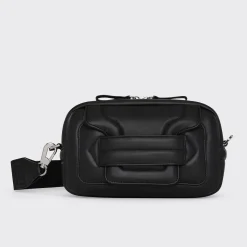 PIERRE HARDY ALPHA PAD BOX HANDBAG Black New