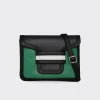 PIERRE HARDY ALPHA POUCH Green,navy,white Clearance