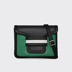 PIERRE HARDY ALPHA POUCH Green,navy,white Clearance
