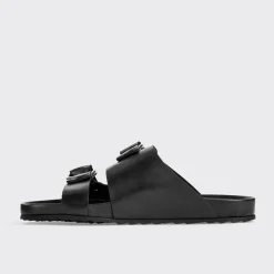 PIERRE HARDY BEACH RIDER FLAT MULE Black Sale