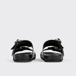 PIERRE HARDY BEACH RIDER FLAT MULE Black Sale