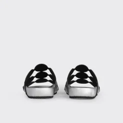 PIERRE HARDY BULLES MULE Silver Flash Sale