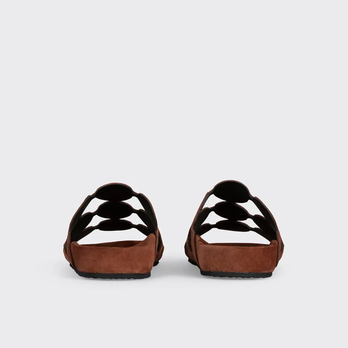 PIERRE HARDY BULLES MULE Chestnut Flash Sale