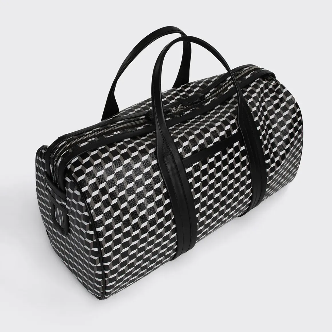 PIERRE HARDY CAB TRAVEL BAG Black,white Cheap