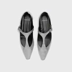 PIERRE HARDY EDDIE FLAT SALOME Silver Fashion
