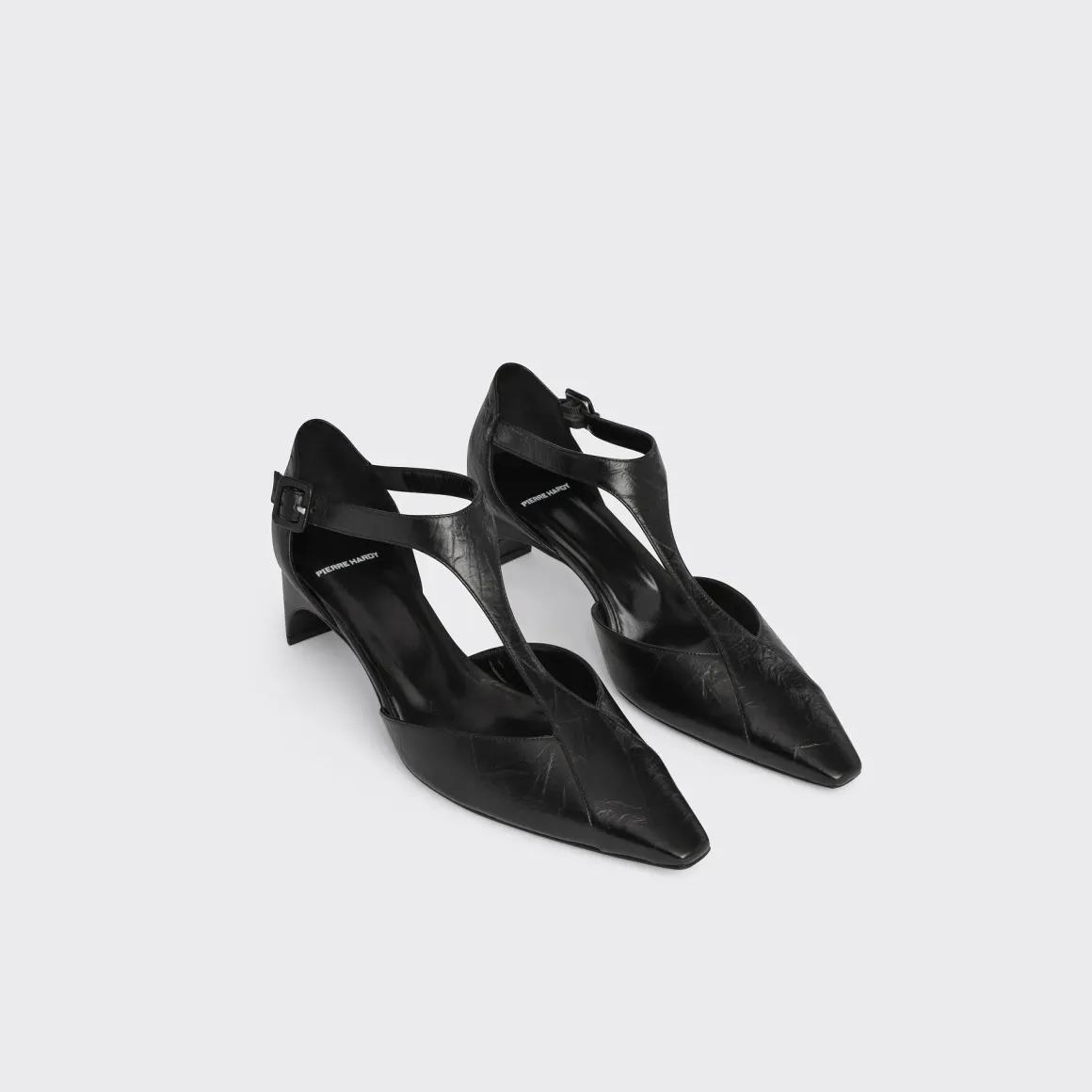 PIERRE HARDY EDDIE HEELED SALOME Black Fashion