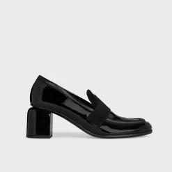 PIERRE HARDY ETON HEELED LOAFER Black Clearance