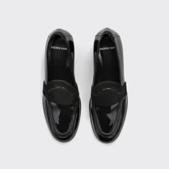 PIERRE HARDY ETON HEELED LOAFER Black Clearance