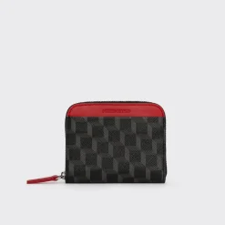 PIERRE HARDY GINZA COIN PURSE Black,red Fashion