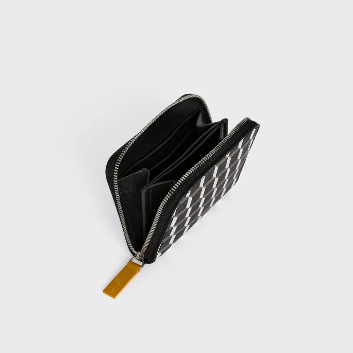 PIERRE HARDY GINZA COIN PURSE Black,yellow Discount