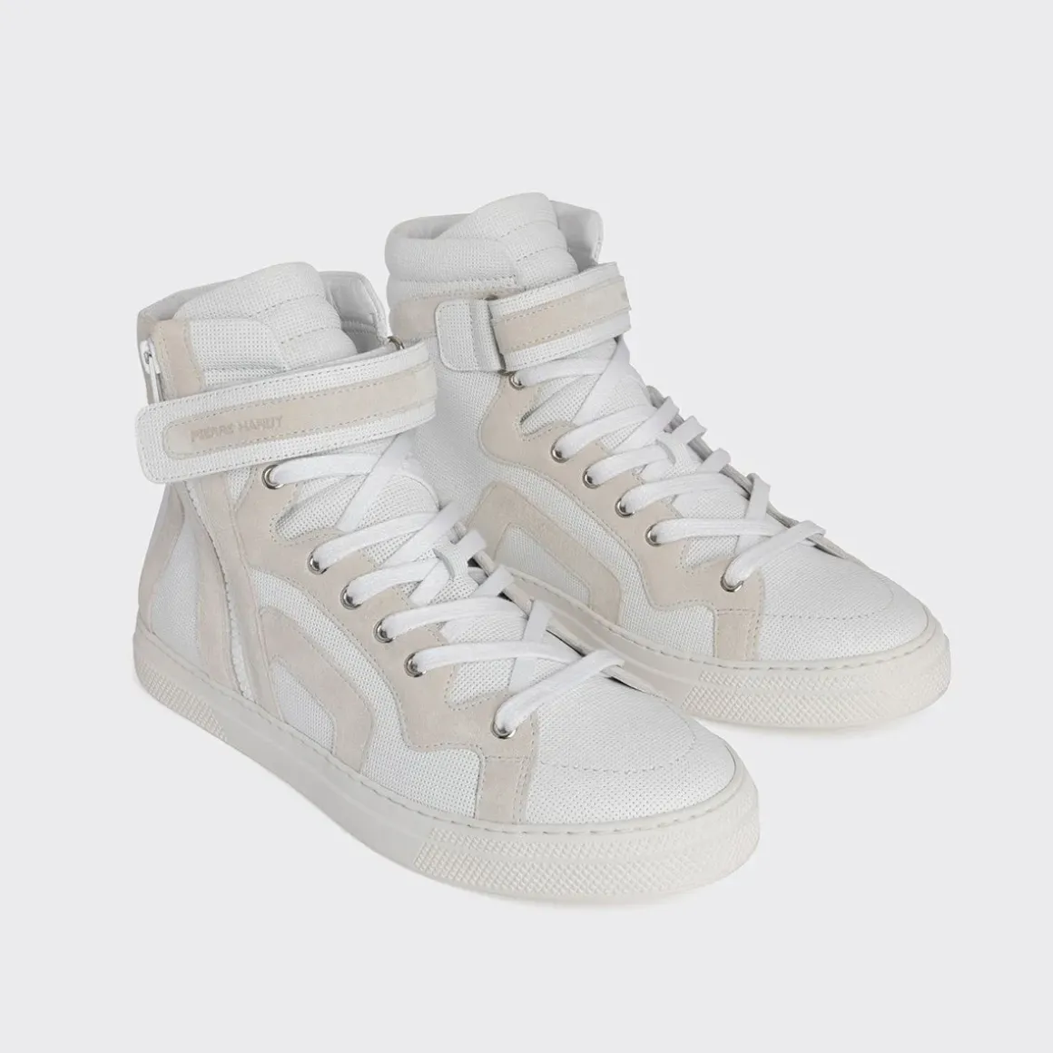 PIERRE HARDY 112 HIGH-TOP SNEAKERS Offwhite Outlet