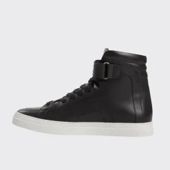 PIERRE HARDY 112 HIGH-TOP SNEAKERS Black Best