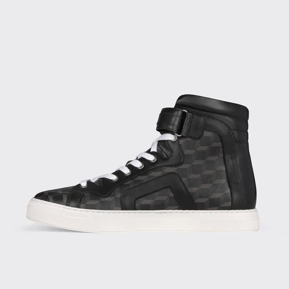 PIERRE HARDY 112 HIGH-TOP SNEAKERS Black Online