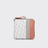 PIERRE HARDY HONORÉ WALLET White,lightgrey,blush Sale