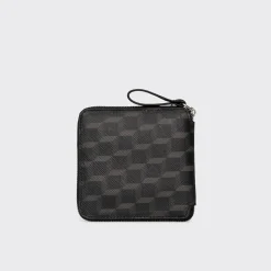 PIERRE HARDY HONORÉ WALLET Black,camel New