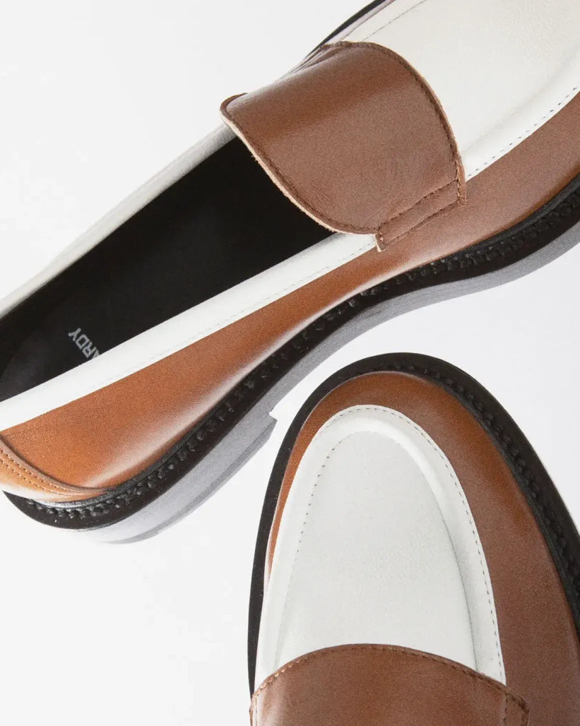 PIERRE HARDY JOHN LOAFER Camel,white Best
