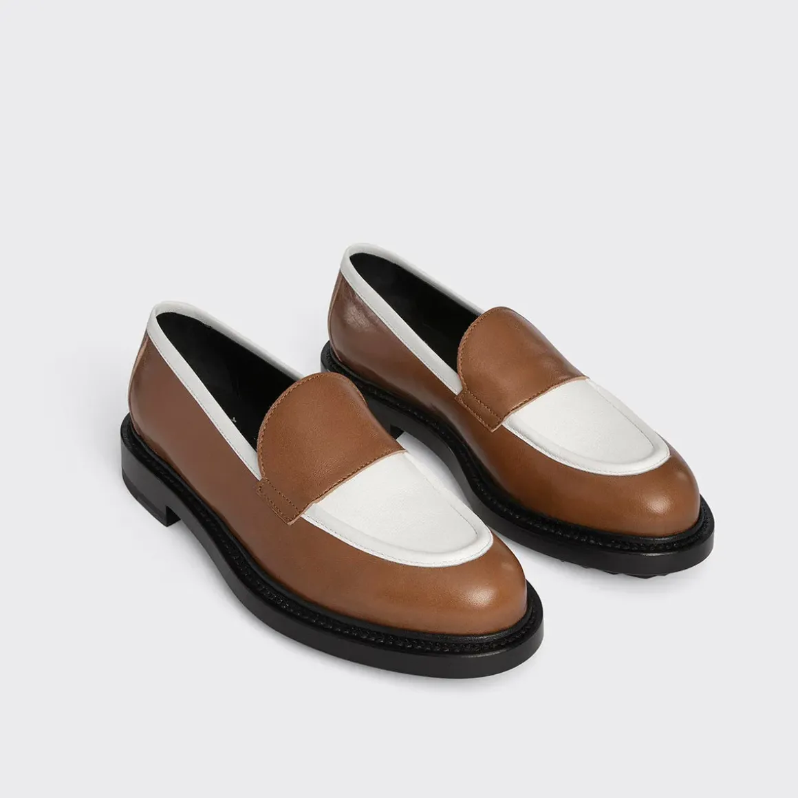 PIERRE HARDY JOHN LOAFER Camel,white Best