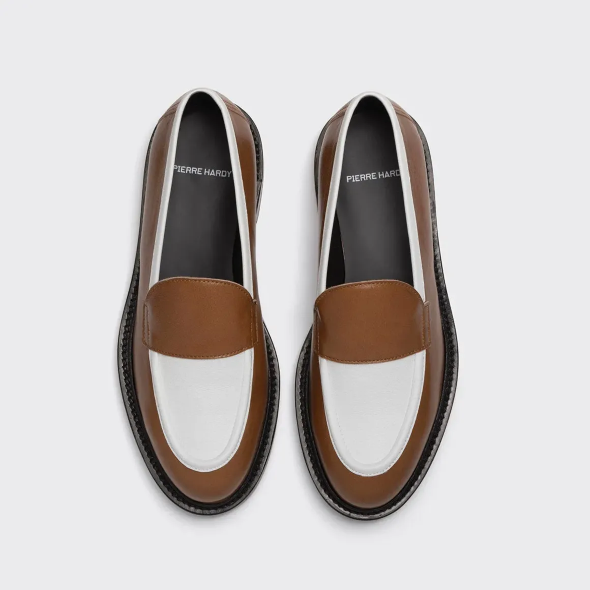 PIERRE HARDY JOHN LOAFER Camel,white Best