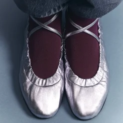 PIERRE HARDY MAIA BALLERINA Pinkmetallized Best Sale