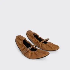 PIERRE HARDY MARGOT BALLET FLAT Beige Sale