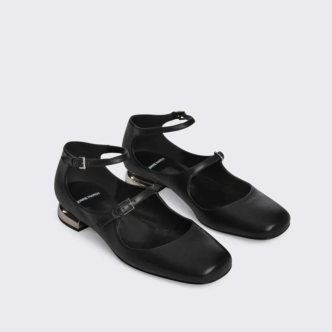 PIERRE HARDY MARY JANE BALLERINA Black Hot