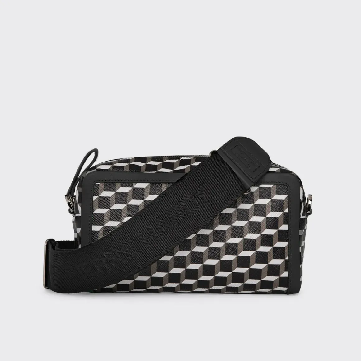 PIERRE HARDY MAXI CUBE BOX BAG Black,white Fashion