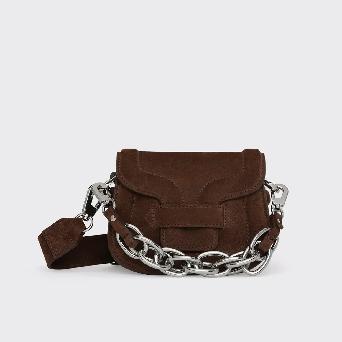PIERRE HARDY MICRO ALPHAVILLE BAG Chocolate New