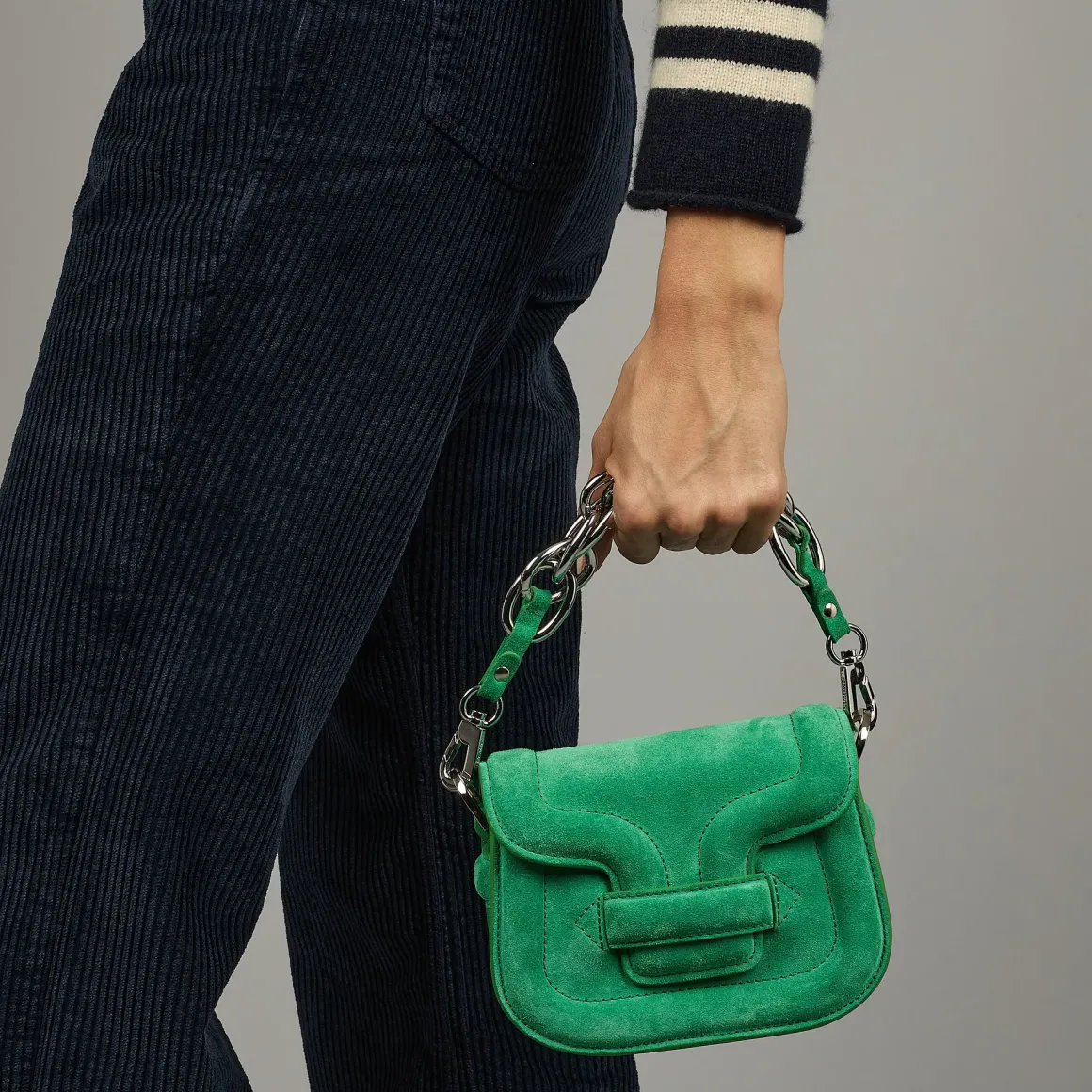 PIERRE HARDY MICRO ALPHAVILLE BAG Green Outlet