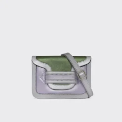 PIERRE HARDY MINI ALPHA POUCH Pink,kaki Flash Sale