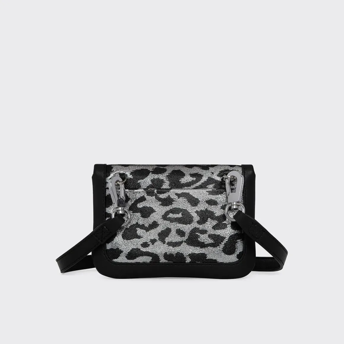 PIERRE HARDY MINI ALPHA POUCH Leopard,silver Cheap