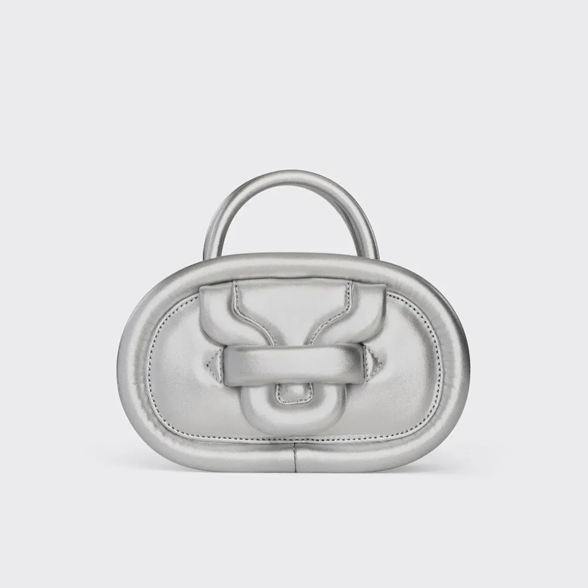 PIERRE HARDY MINI ALPHA STRIKE BAG Silver Store