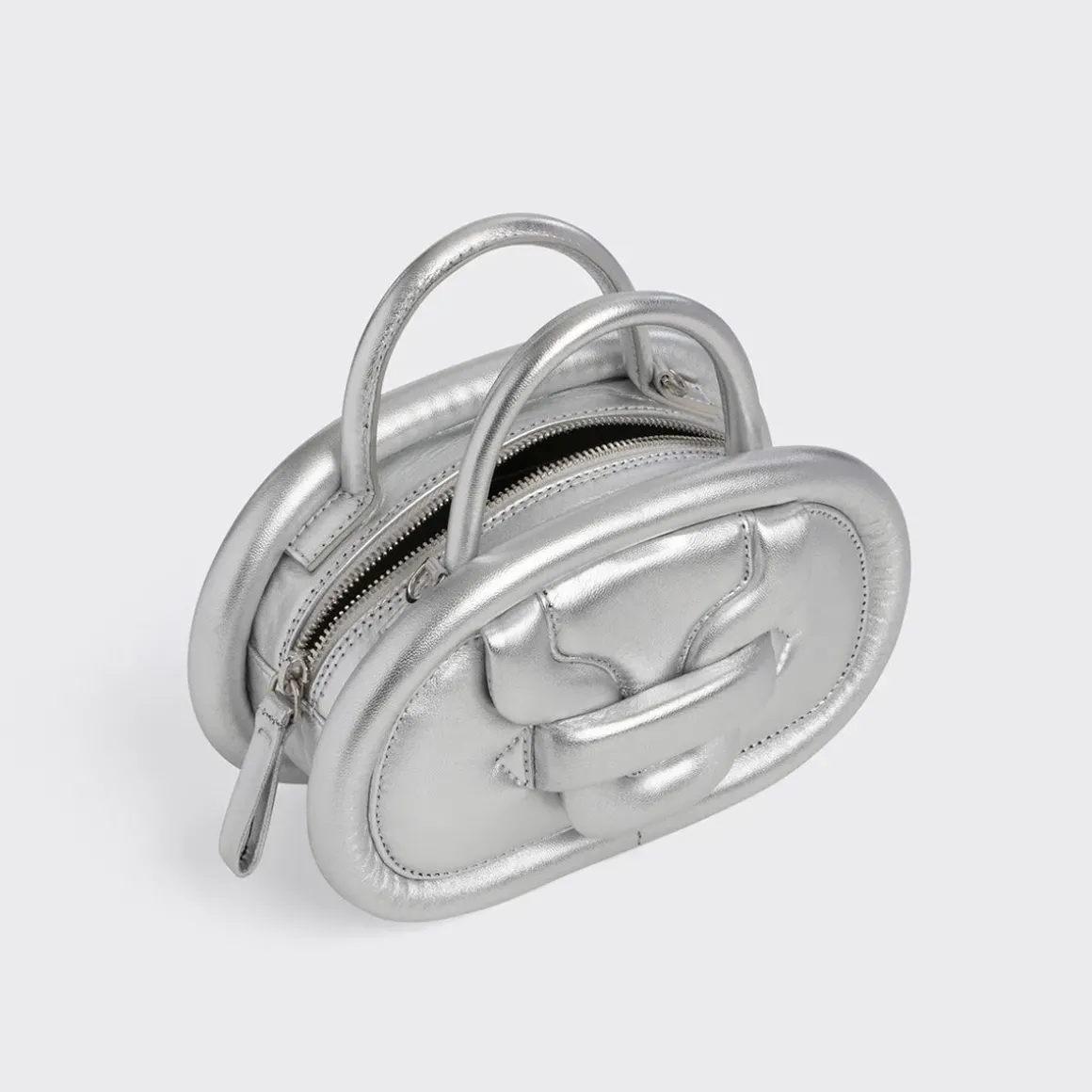 PIERRE HARDY MINI ALPHA STRIKE BAG Silver Store