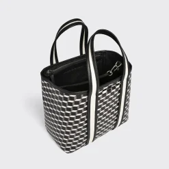 PIERRE HARDY MINI ARCHI TOTE Black,white Shop
