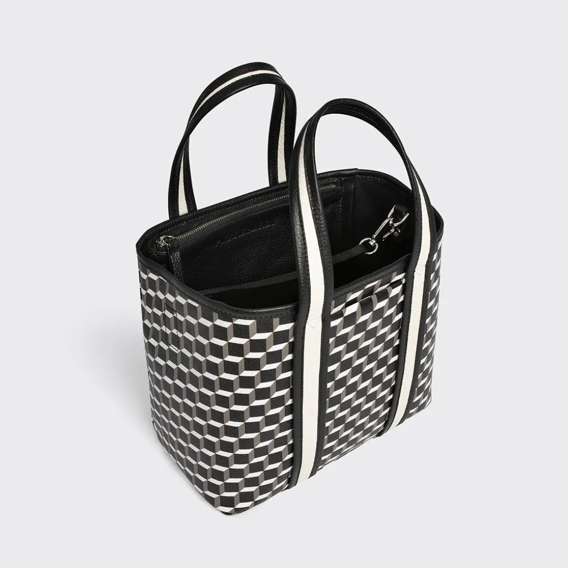 PIERRE HARDY MINI ARCHI TOTE Black,white Shop