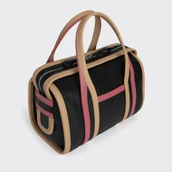 PIERRE HARDY MINI CAB BAG Black,beige,raspberry Cheap