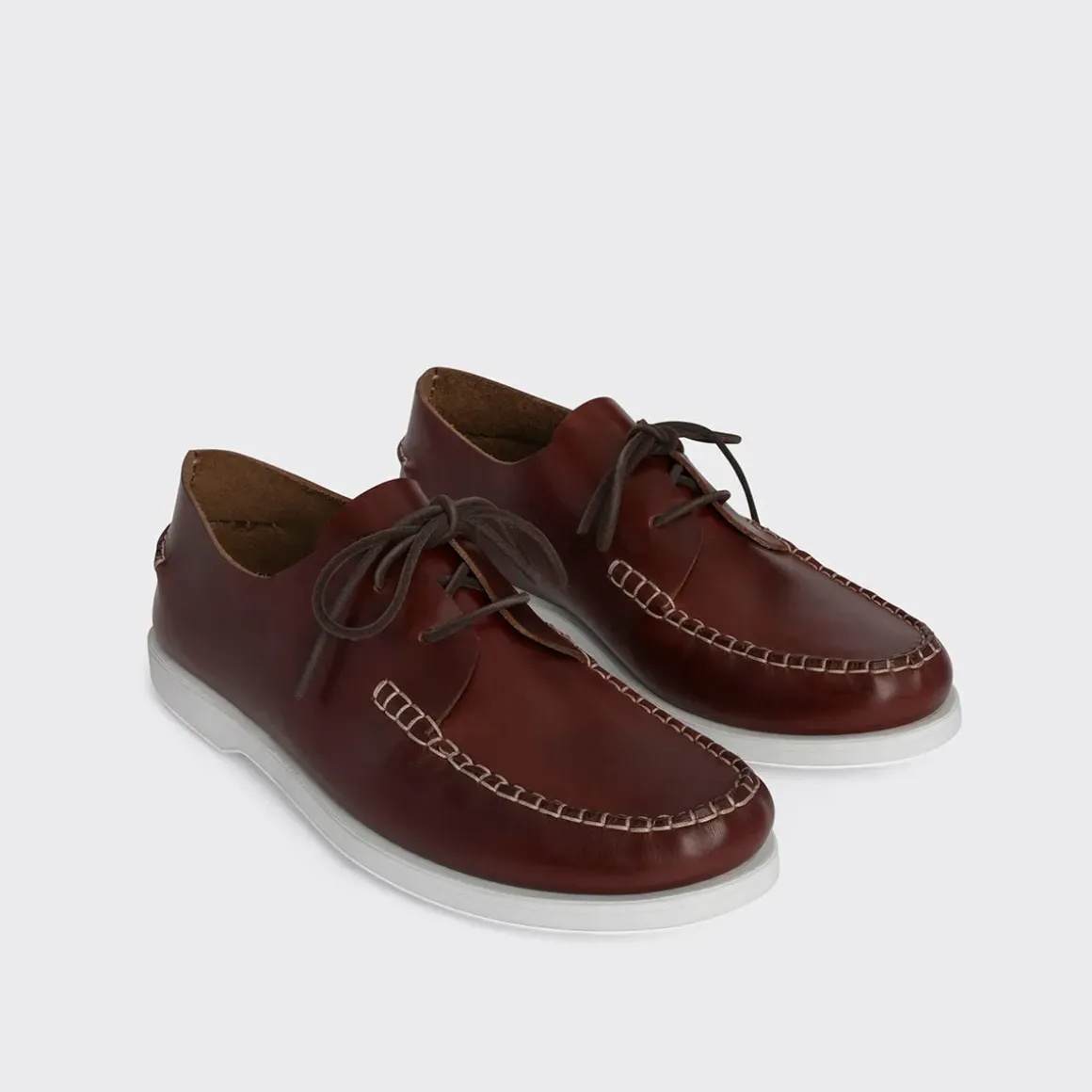 PIERRE HARDY MONTAUK BOAT SHOE Burgundy Store