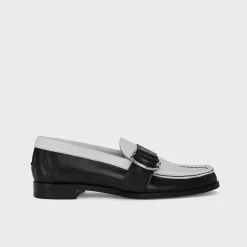 PIERRE HARDY RIDER LOAFER Black,white Discount