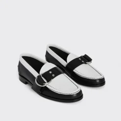 PIERRE HARDY RIDER LOAFER Black,white Discount