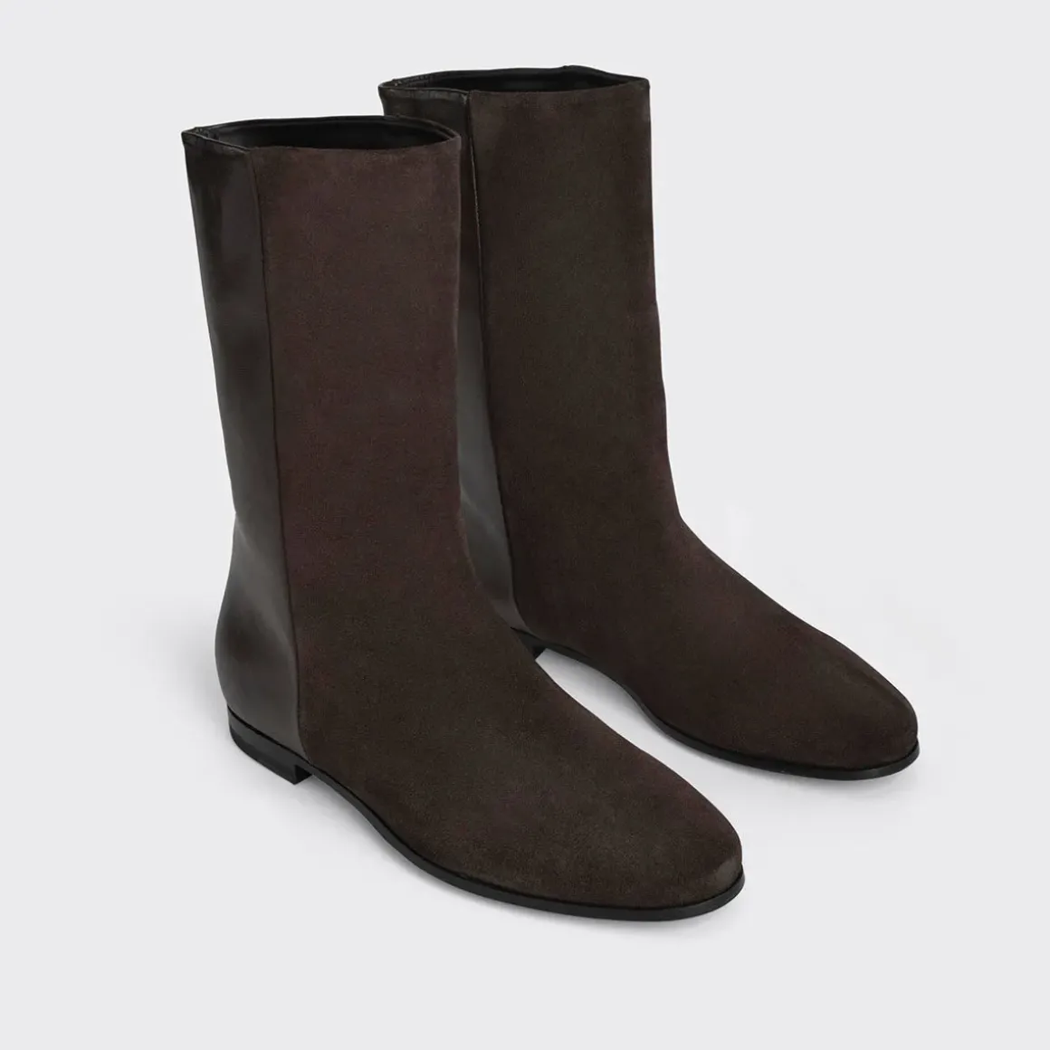 PIERRE HARDY ROBYN BOOTS Mocha Discount