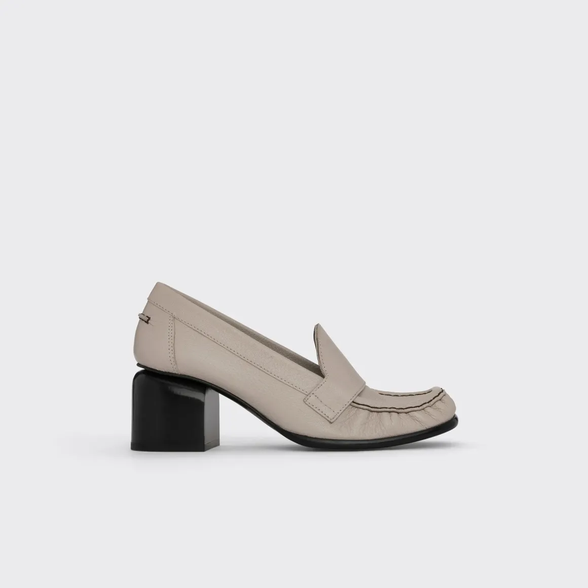 PIERRE HARDY ROMY HEELED LOAFER Offwhite Online