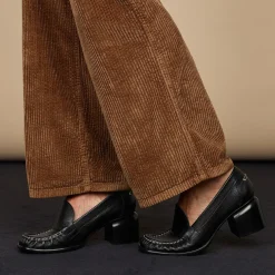 PIERRE HARDY ROMY HEELED LOAFER Black Clearance
